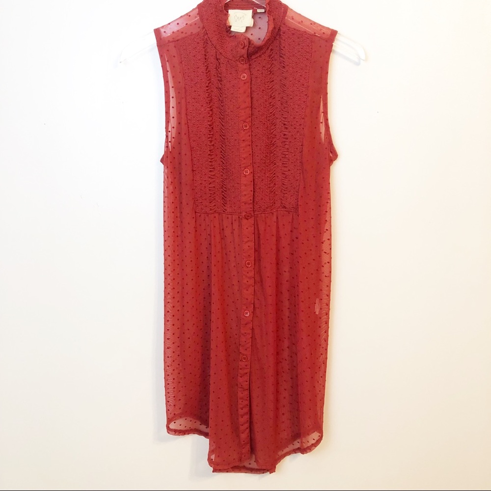 Anthropologie (Vanessa Virginia): Smocked Blouse